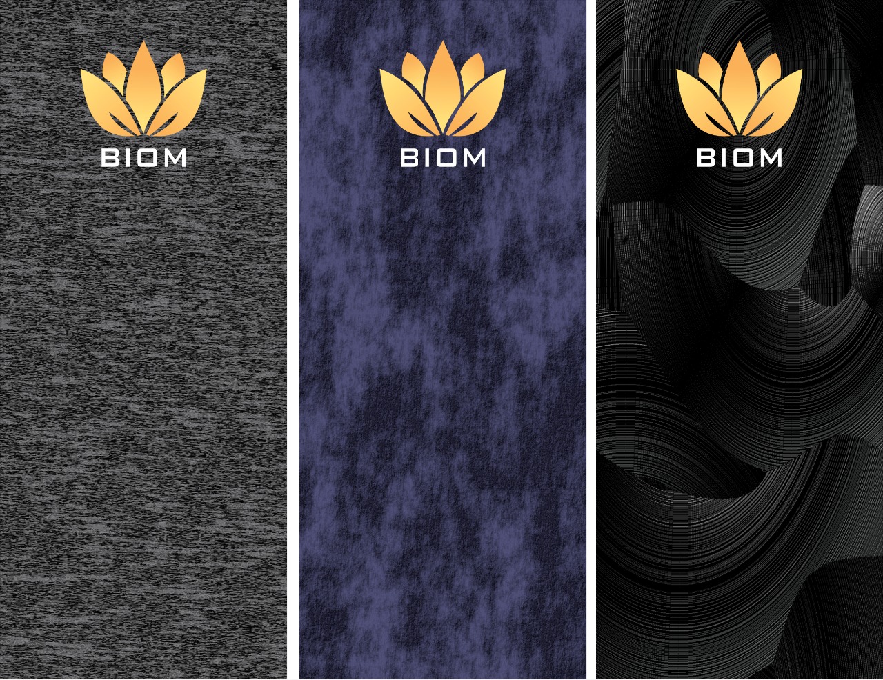 Biom IWA Wellness brand designs
